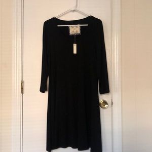 Cupio Black Dress Size Large